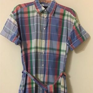 NWOT Polo Ralph Lauren Shirt Dress Sz 8
